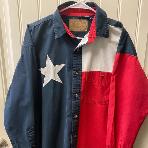 Texas Flag Shirt by Rock Point - Picture 1 of 3